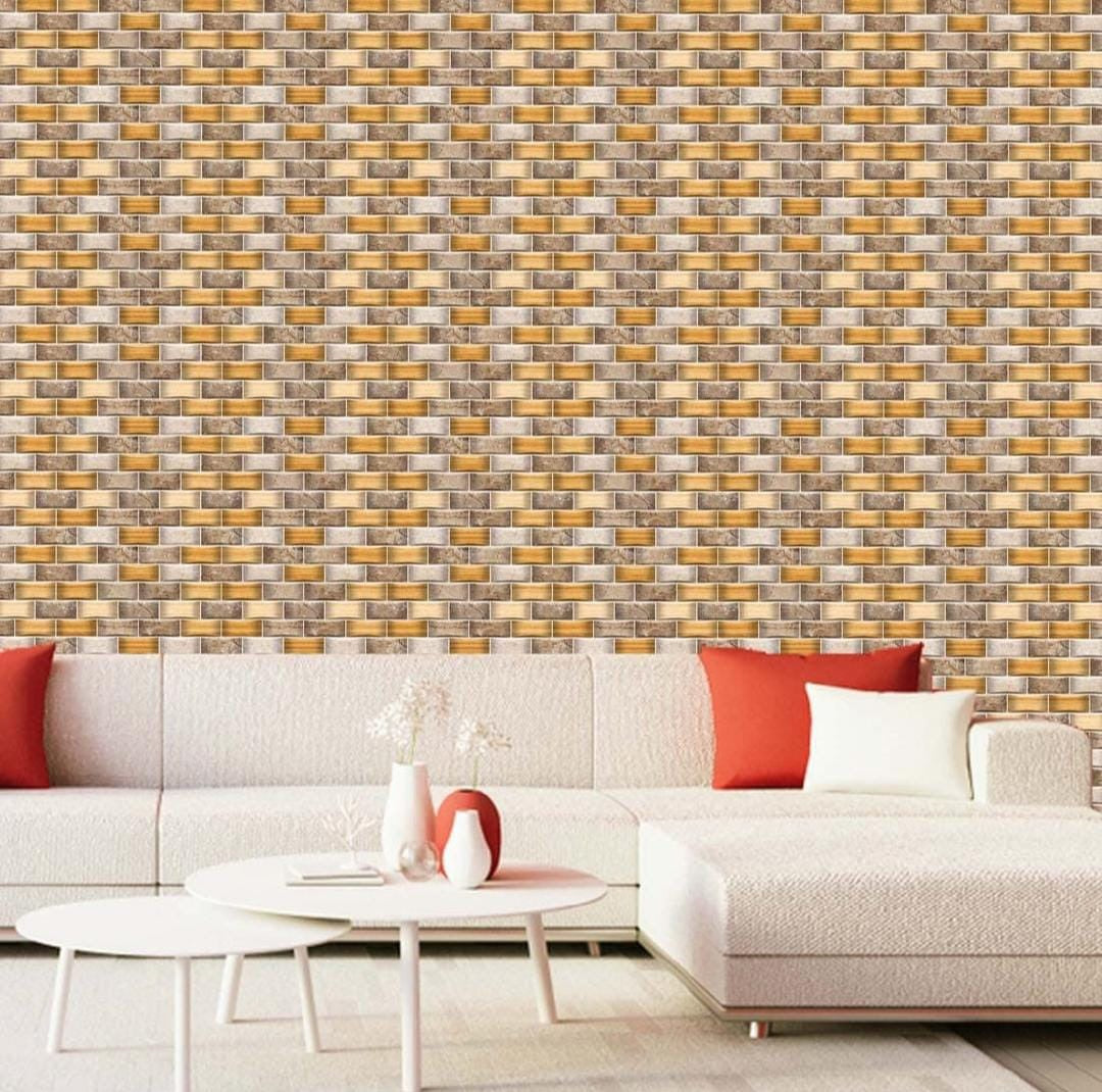 New Brown Mosaic Tile Stickers