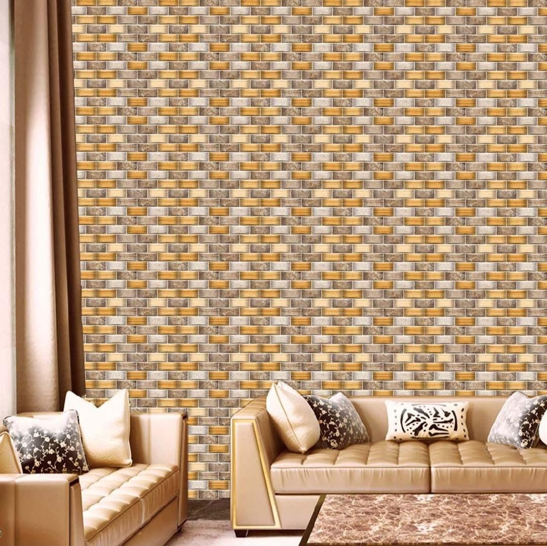 New Brown Mosaic Tile Stickers